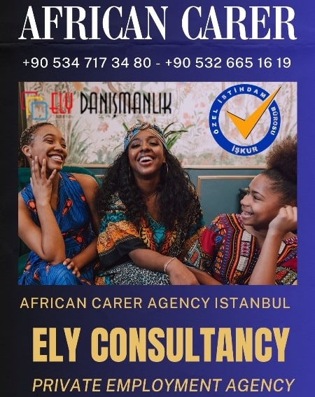 African Carer in Istanbul